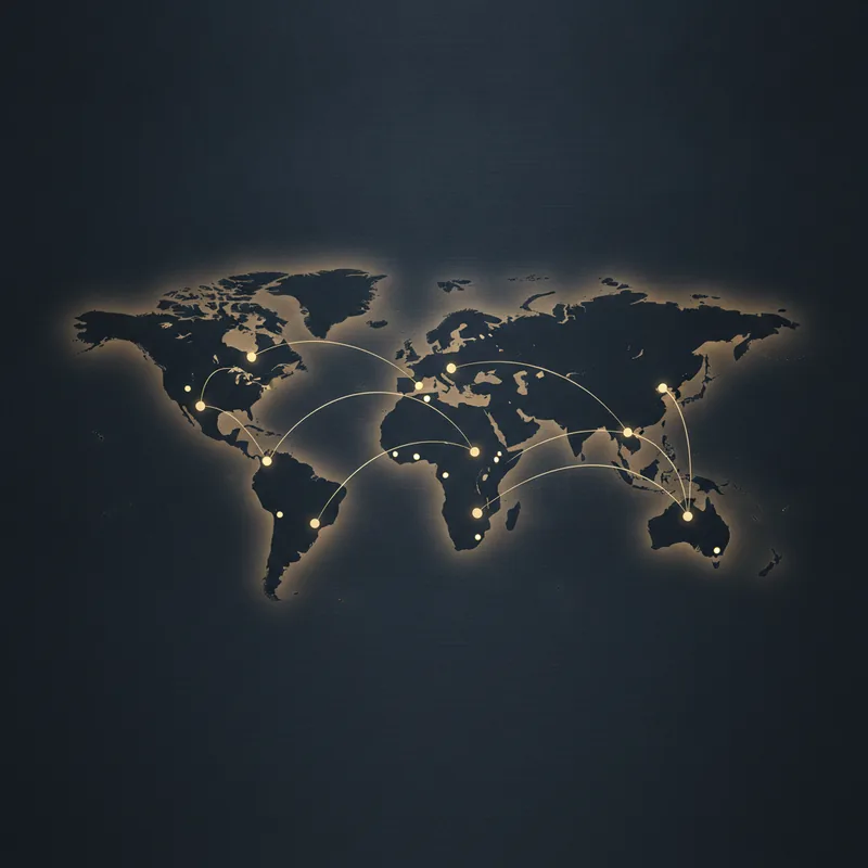 Bright Vaultmere members connected across 150+ countries
